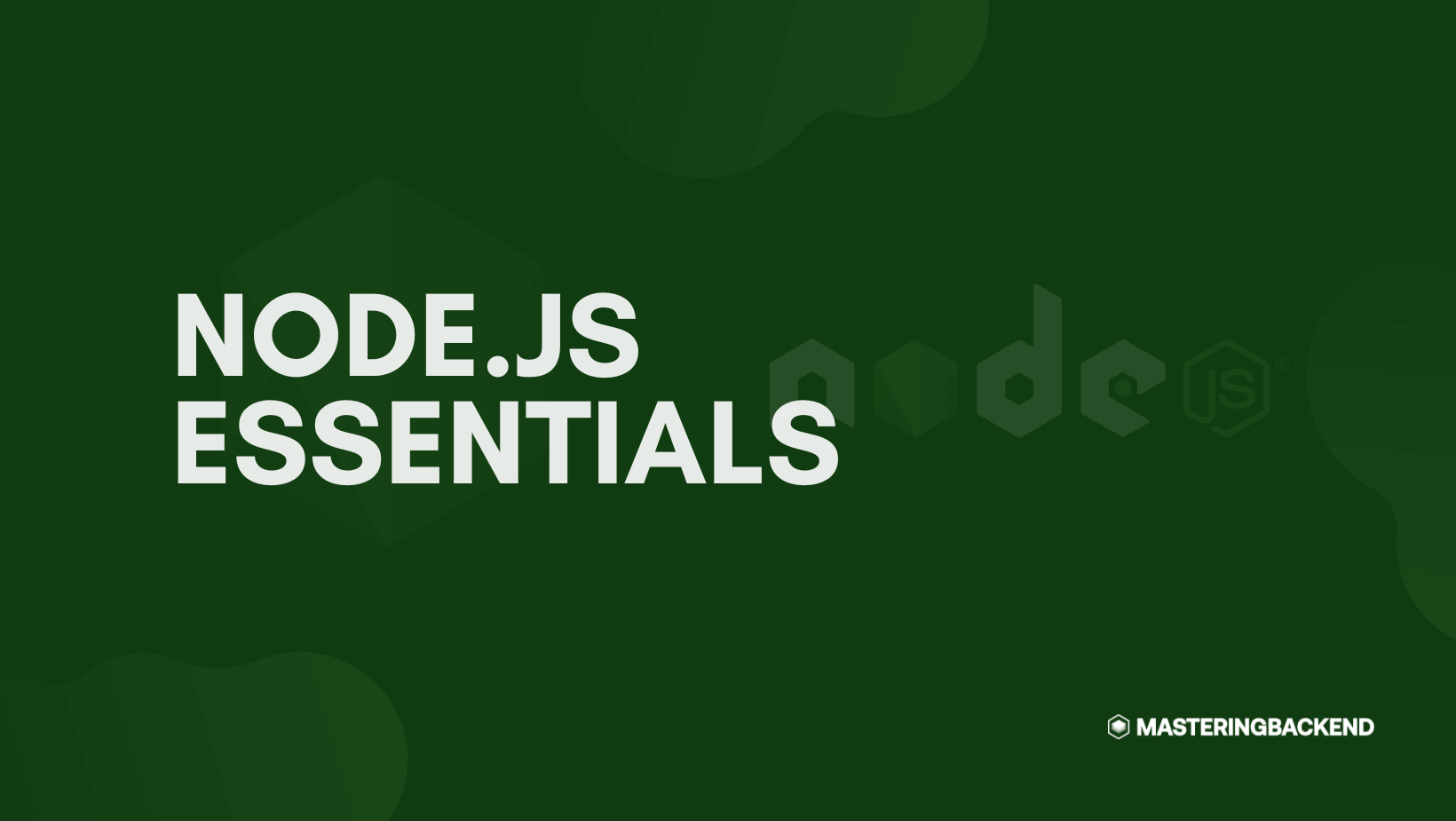 Node.js Essentials