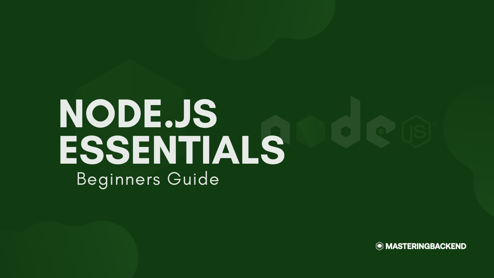 Node.js Essentials